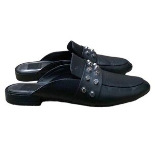 Dolce Vita Black Studded Mules